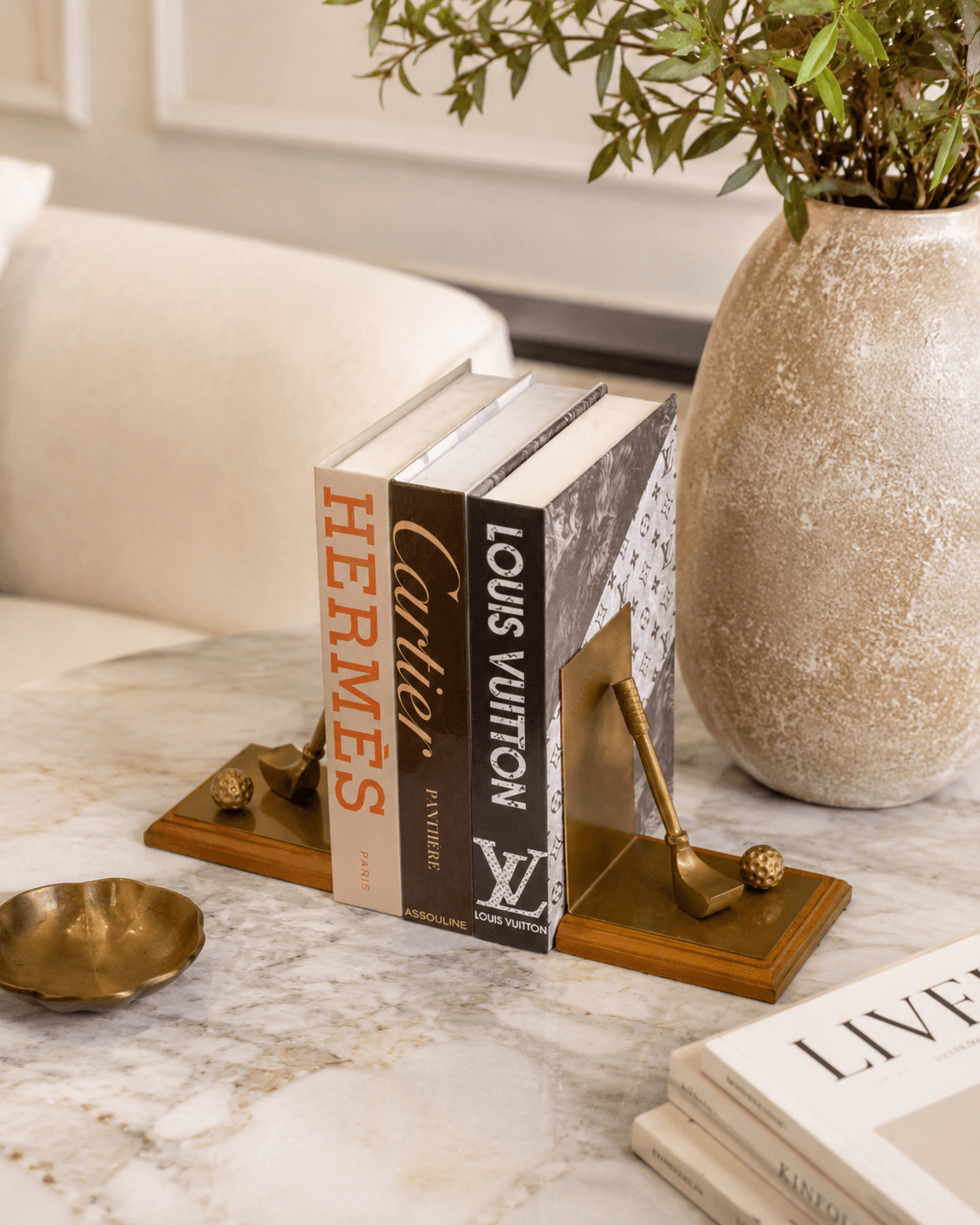 Golf Stick Bookends