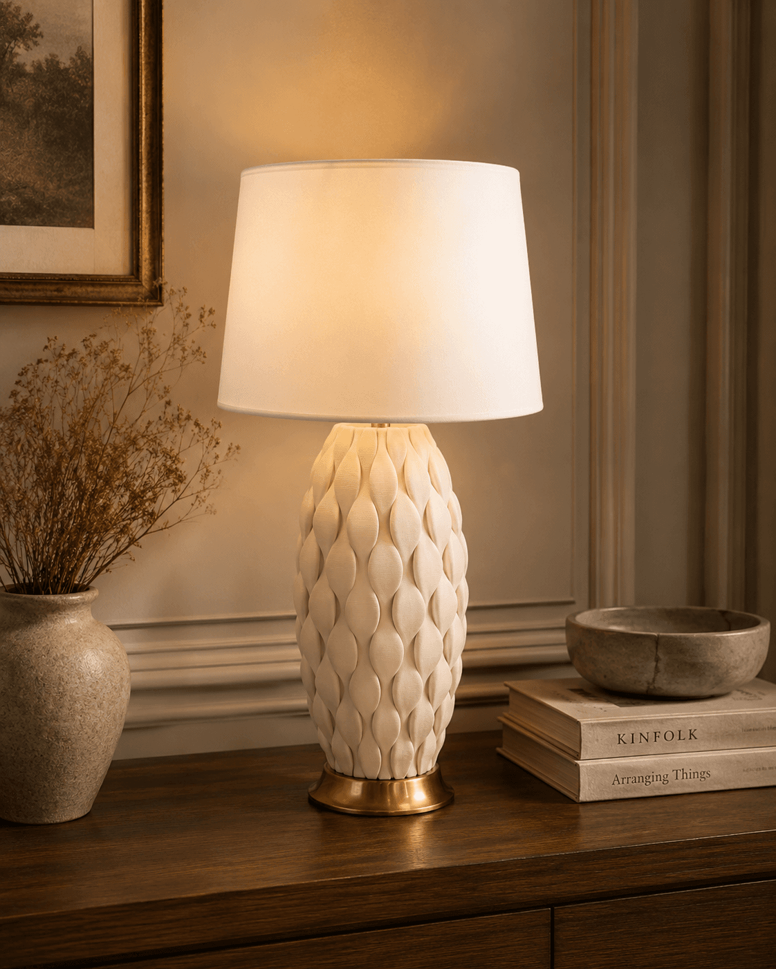 Pina Table Lamp – White