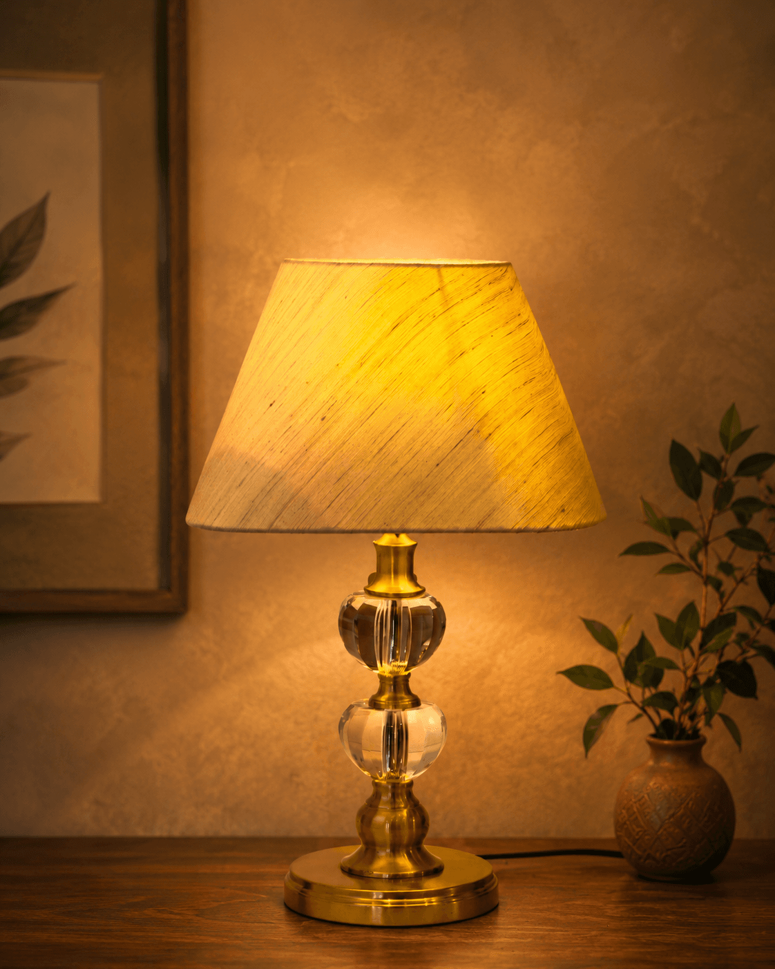 Crystal Table Lamp
