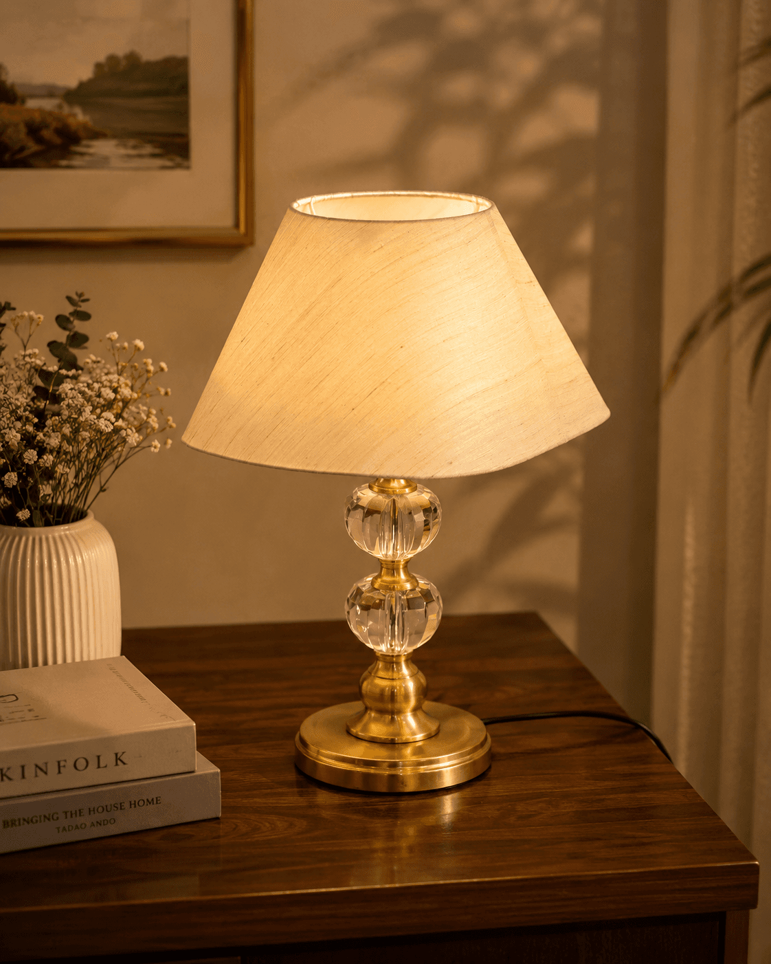 Crystal Table Lamp