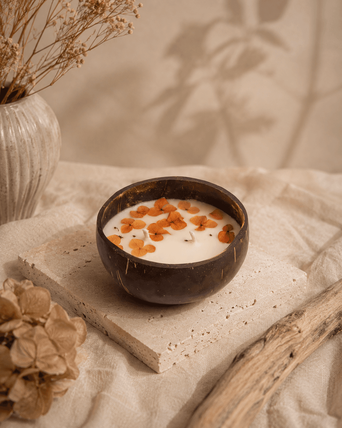 Coconut Shell Candle – Sweet Nectar