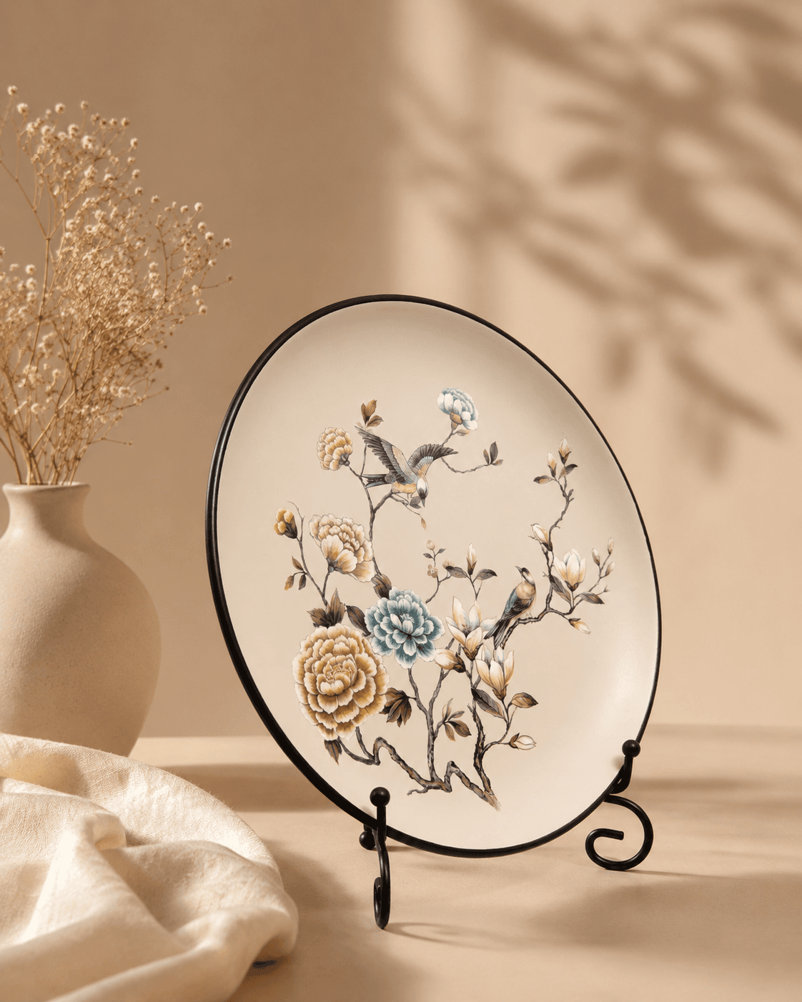 Decorative Willow and Wings Wall Plate
