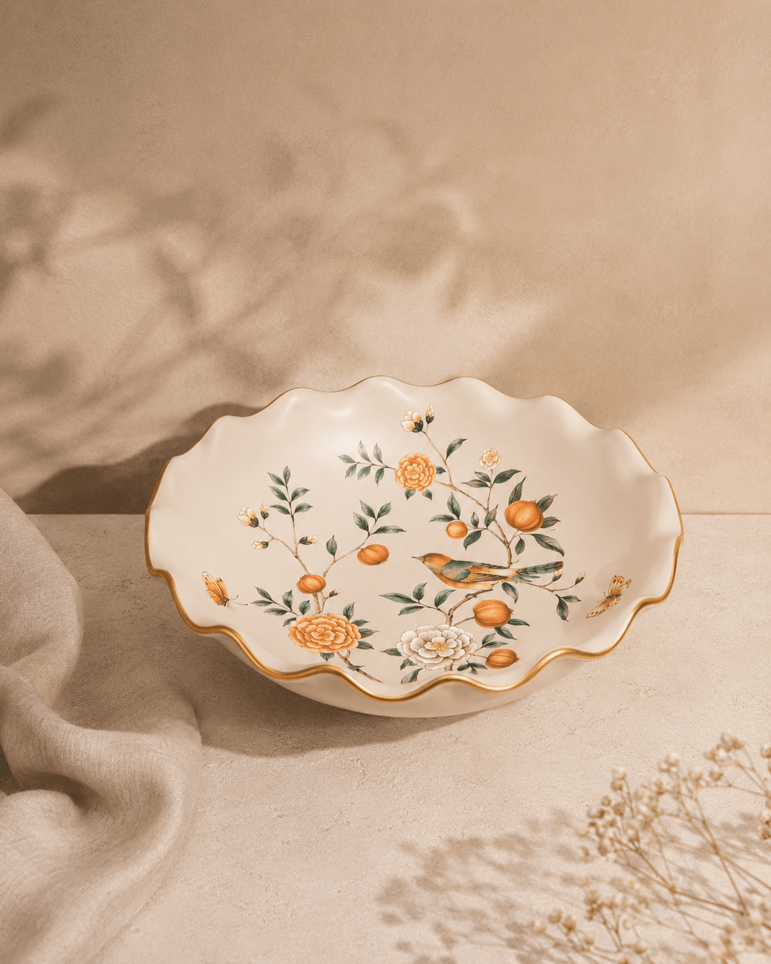Whisper of Springs Bird Series Platter