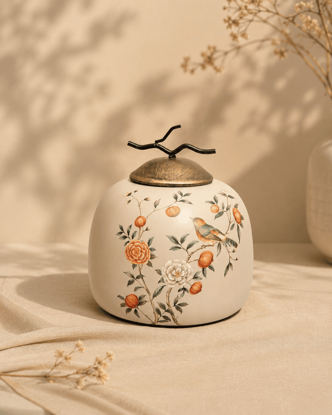 Whisper of Springs Bird Series Jar – Small