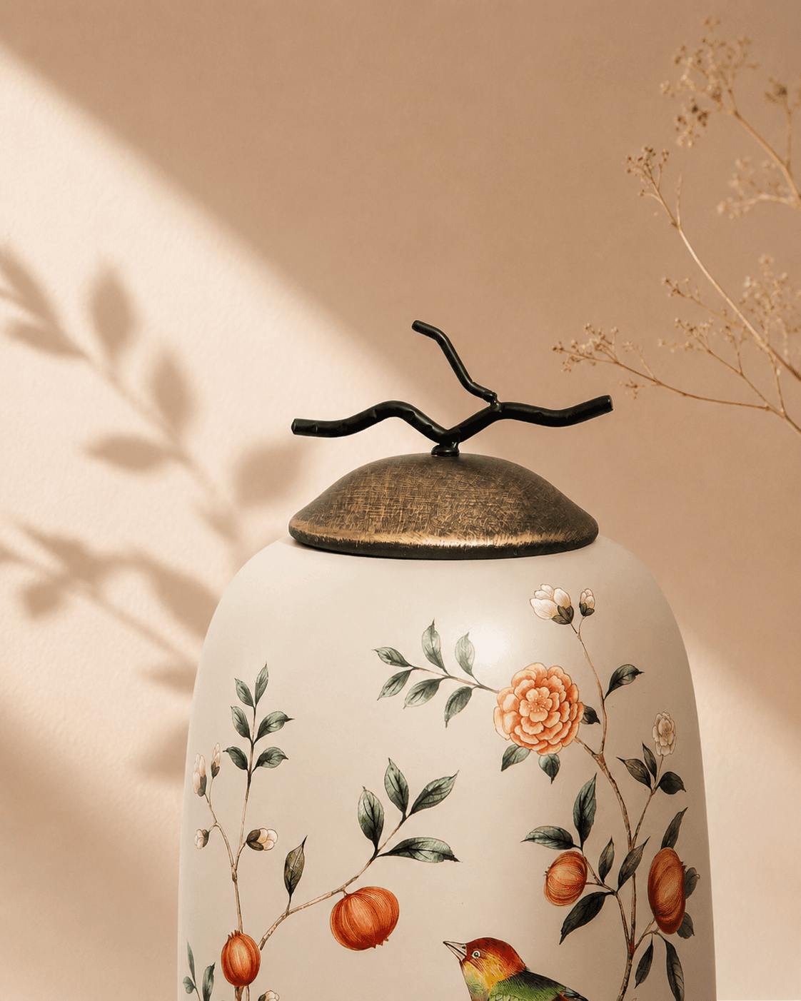 Whisper of Springs Bird Series Jar - Large