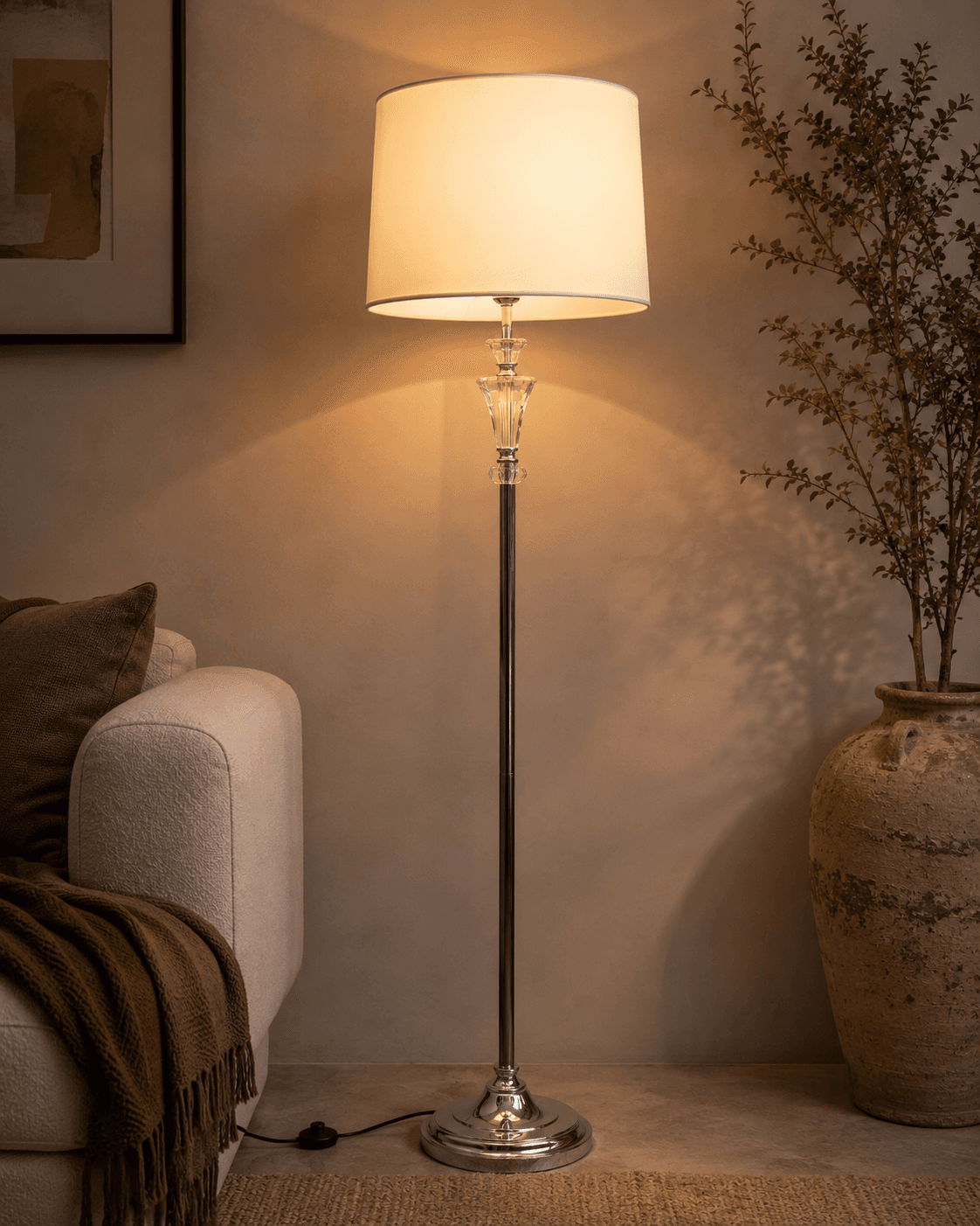Crystal Floor Lamp