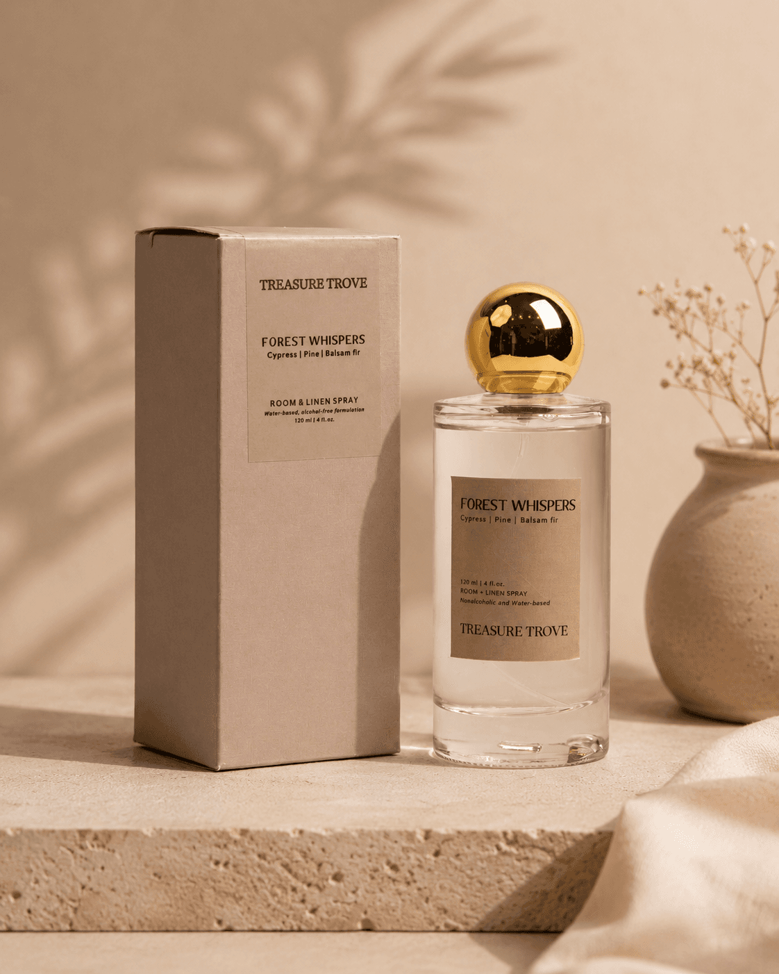 Room & Linen Spray – Forest Whispers