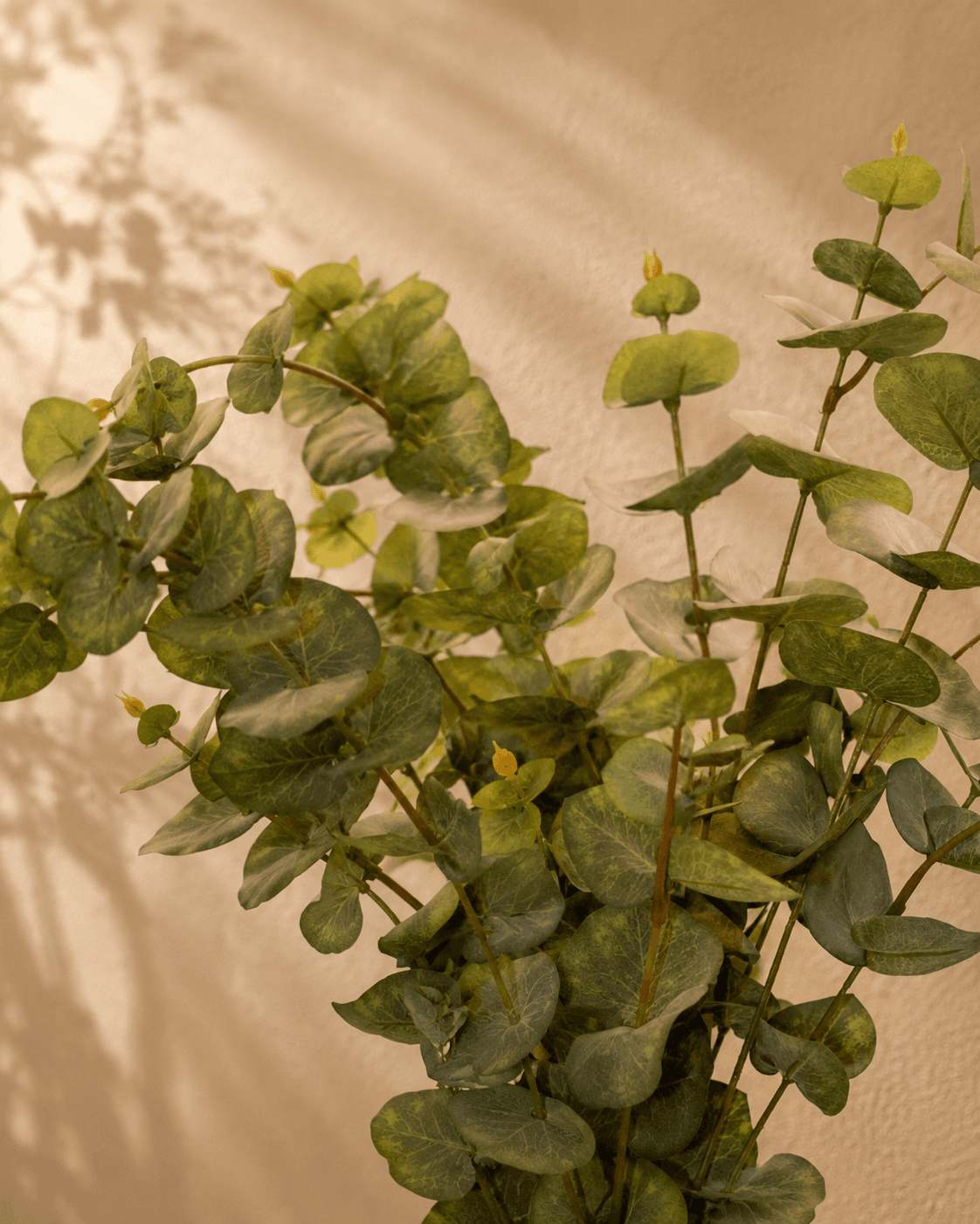 Eucalyptus Artificial Leaf Stem - Single Stem
