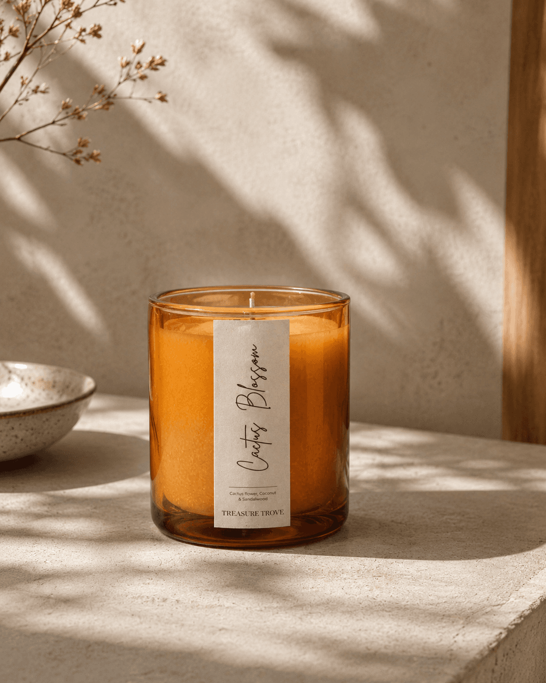 Scented Jar Candle – Cactus Blossom