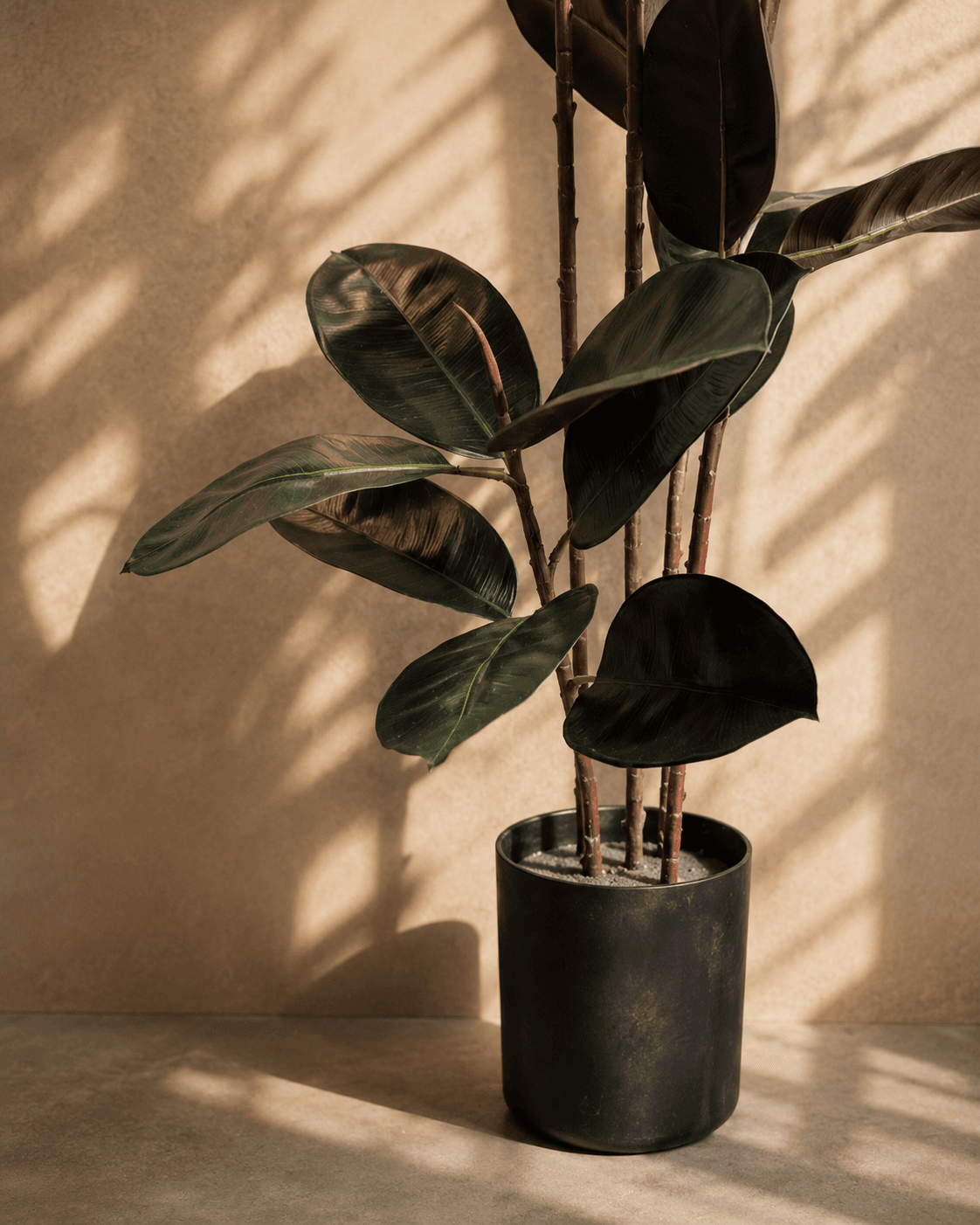 Rubber Artificial Plant