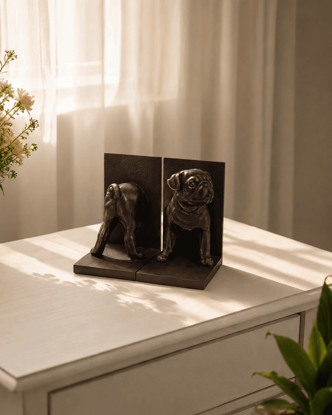 Decorative Bookend – Pug