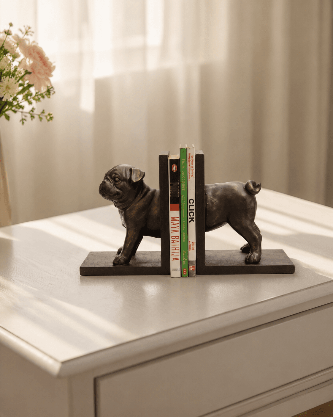 Decorative Bookend – Pug