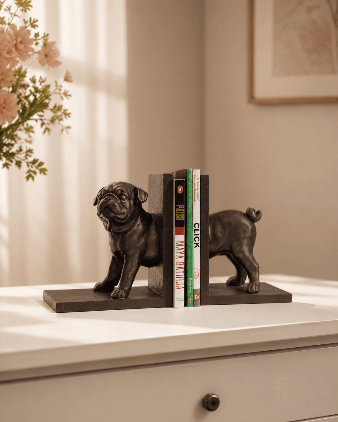 Decorative Bookend – Pug