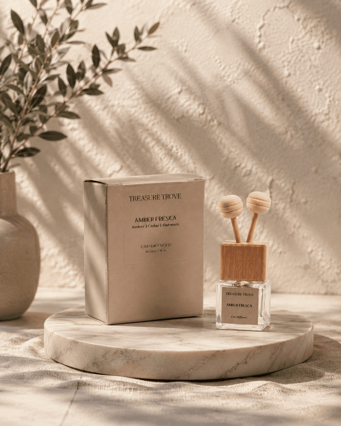 Car Diffuser – Amber Fresca