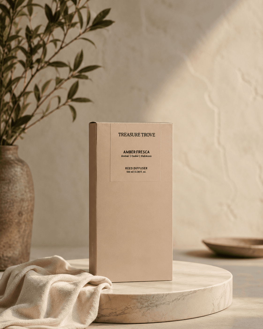 Reed Diffuser – Amber Fresca