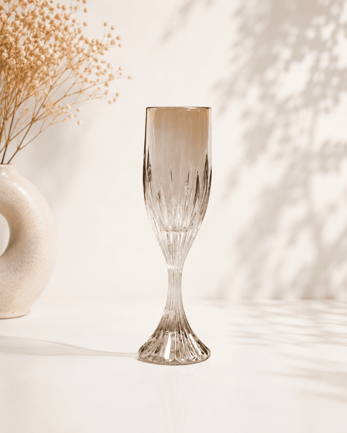 Tinted Champagne Glass – Set of 6