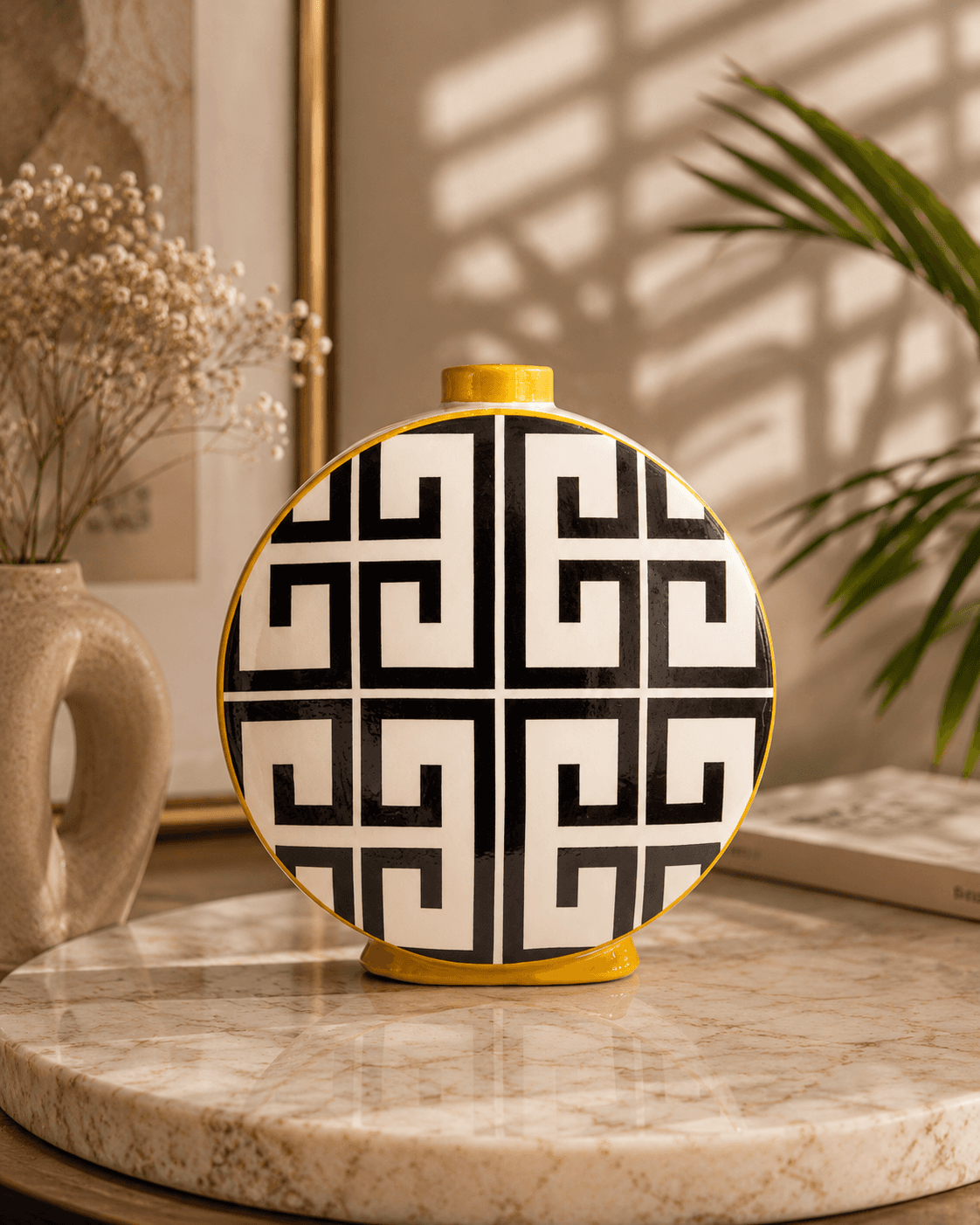 Decorative Aztec Jar - Large