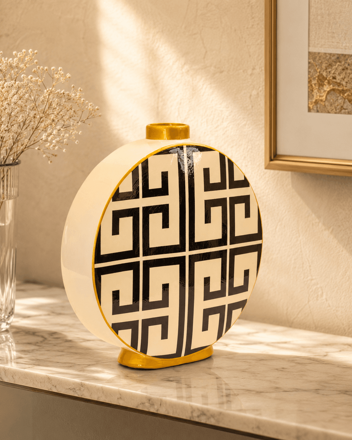 Decorative Aztec Jar - Small