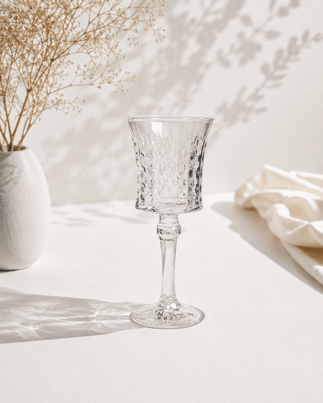 Diamond Pattern Goblet – Set of 6