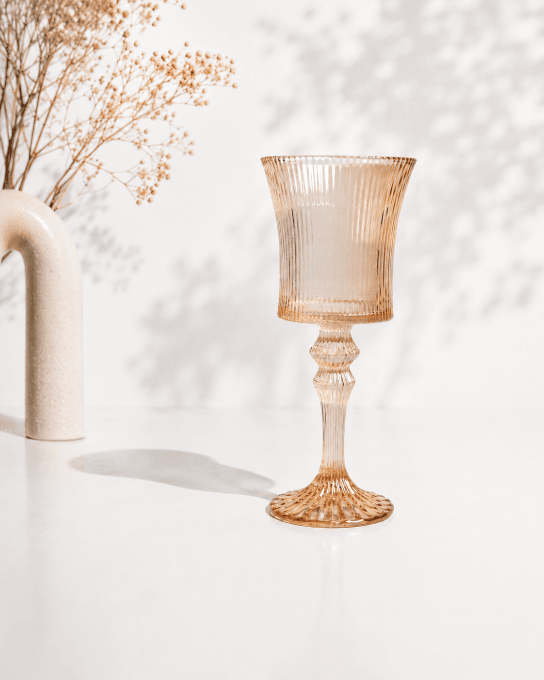 Gold-Tinted Goblet – Set of 6