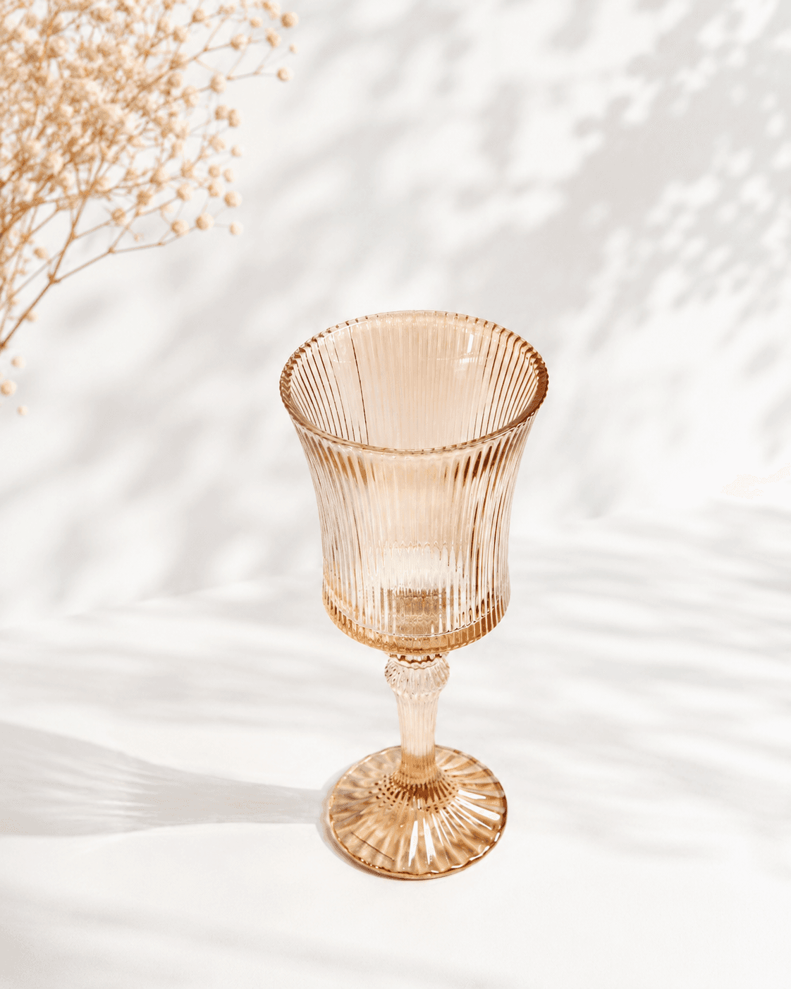 Gold-Tinted Goblet – Set of 6