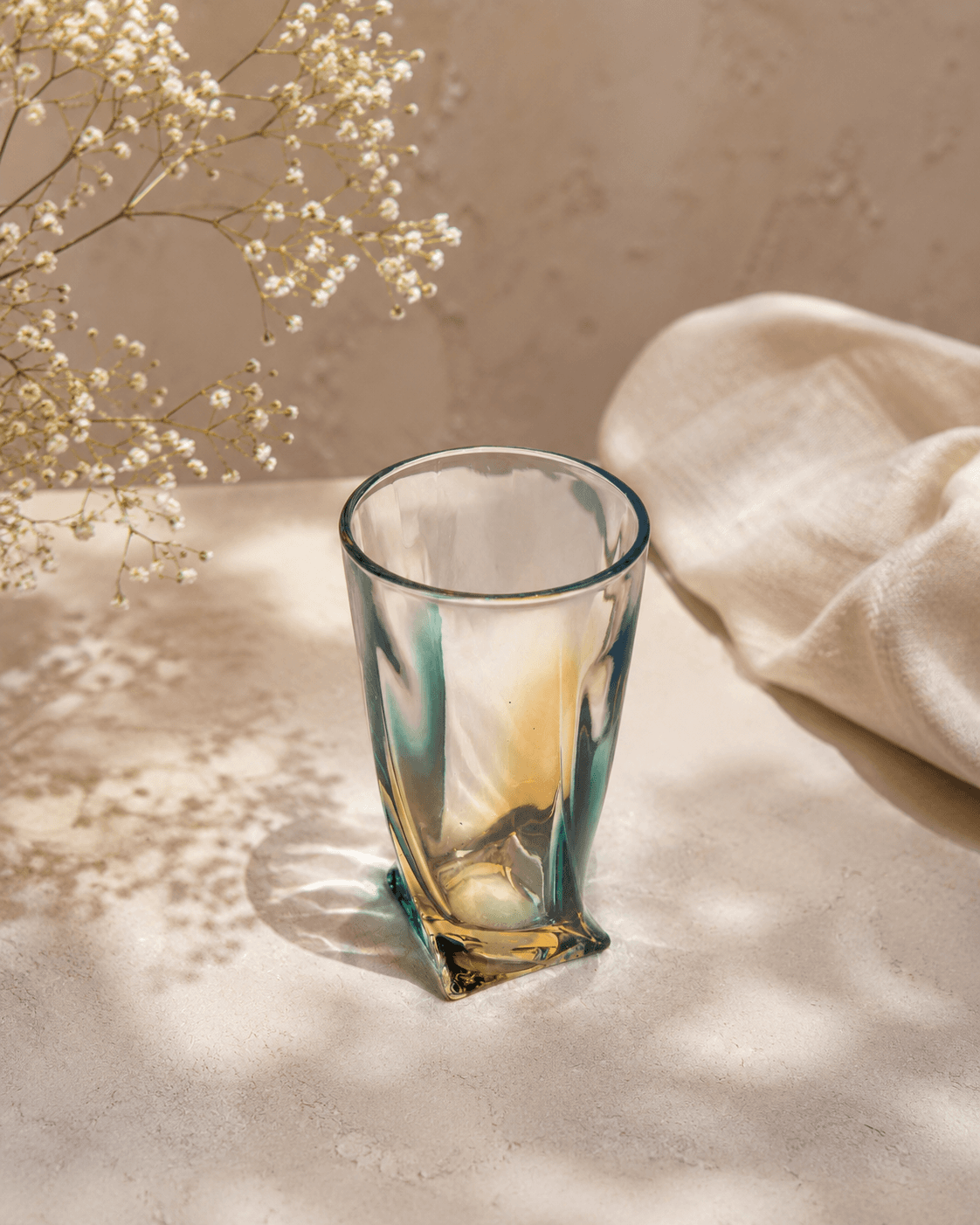 Ombre Swirl Water Glass – Set of 6