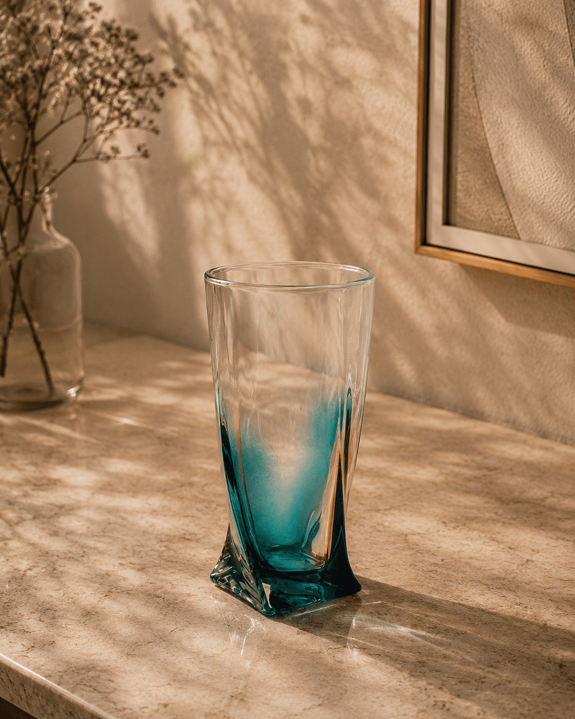 Ombre Swirl Water Glass – Set of 6
