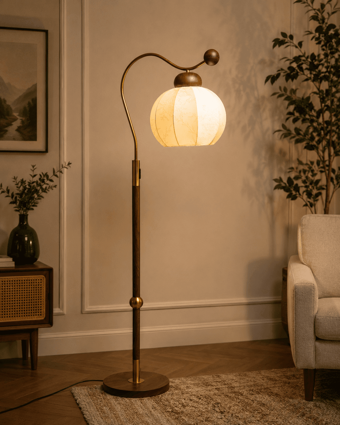 French Retro Floor Lamp