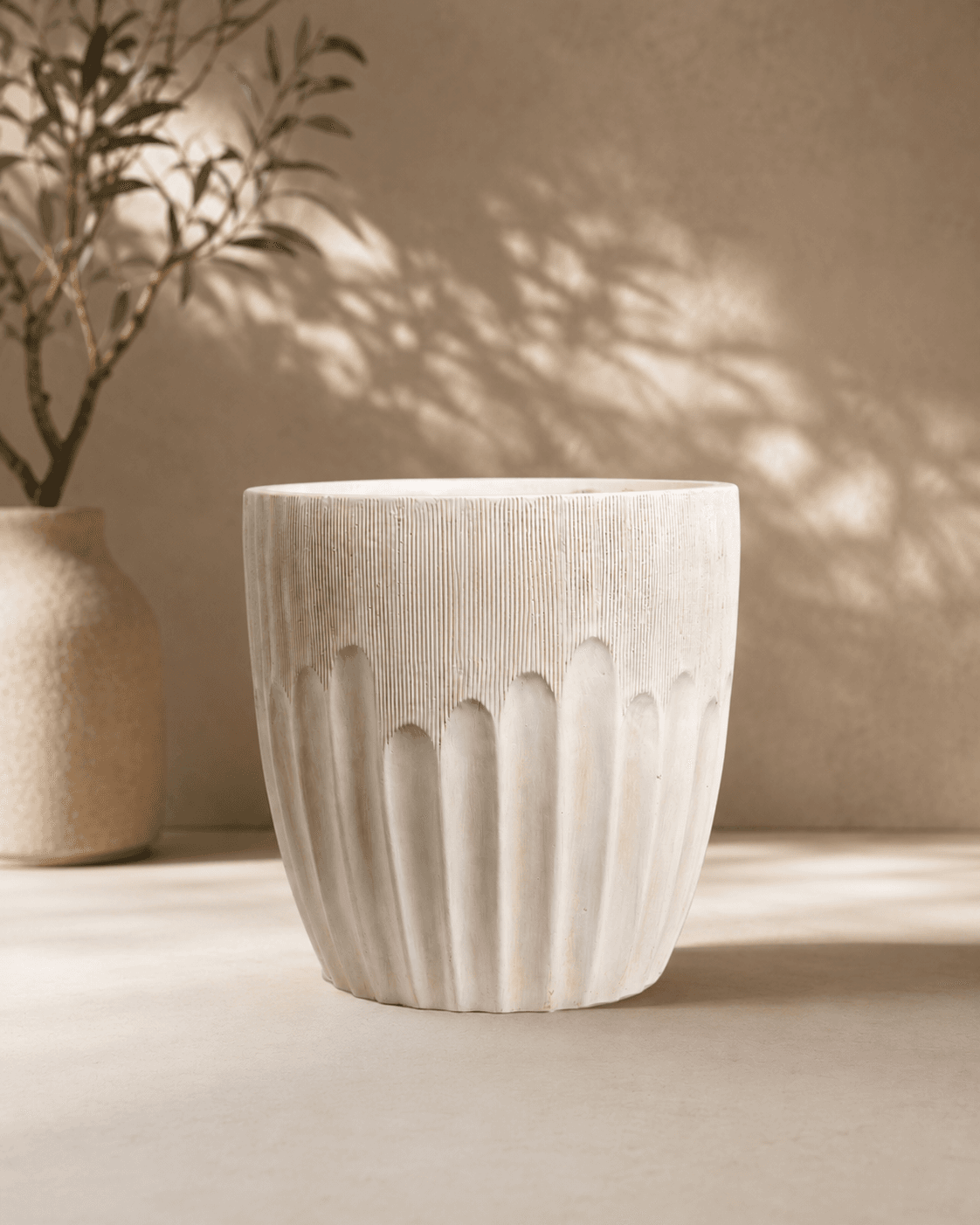 Ombre Clay Planter - Medium