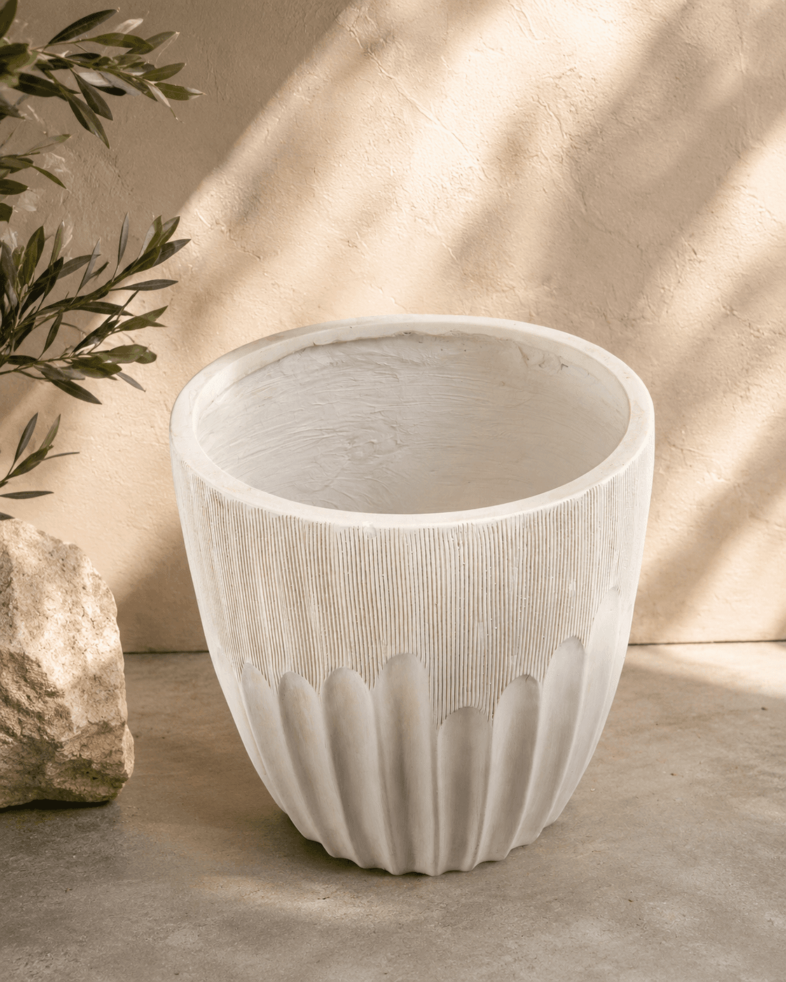 Ombre Clay Planter - Medium