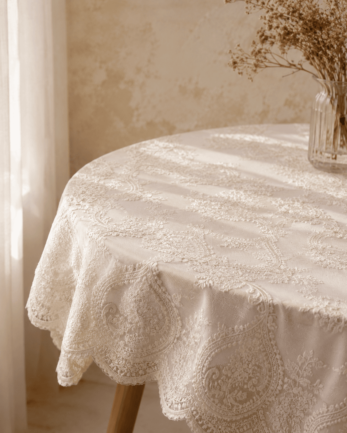 Classis Rose Cutwork Doillies