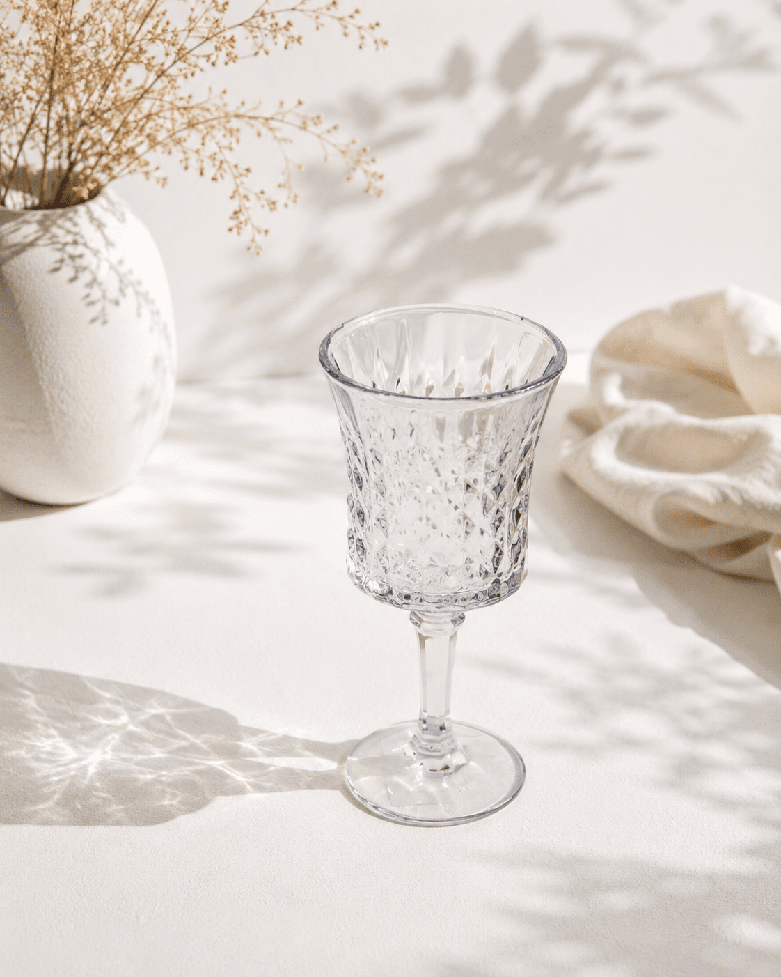 Diamond Pattern Goblet – Set of 6